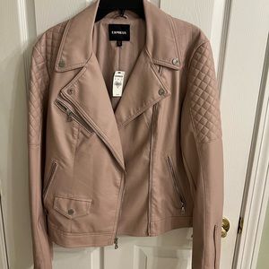Express leather jacket